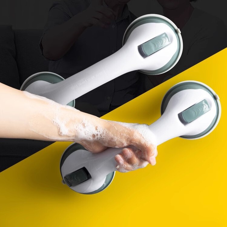 Bathroom Safety Handrails for the Elderly, Punch-Free Bathroom Handrails for the Disabled, Anti-Slip Vacuum Suction Cups, Anti-Fall Handle Bars Bathroom Safety Handrails for the Elderly, Punch-Free Bathroom Handrails for the Disabled, Anti-Slip Vacuum Suction Cups, Anti-Fall Handle Bars