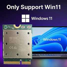 1个 颜色：图片色 材质：PCB 升级版WIFI7 5G三频内置无线网卡580