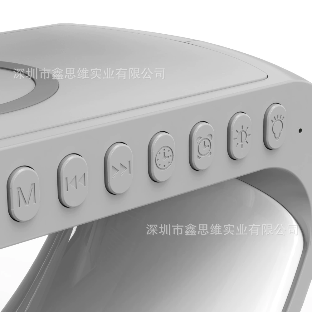 Беспроводное зарядное устройство, динамики, ночник, часы, Bluetooth