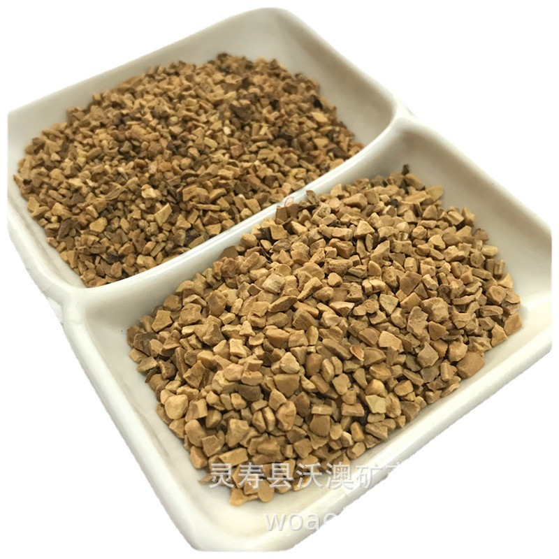 沃澳供应核桃壳抛光材料 水过滤材料核桃壳颗粒20-40目直销
