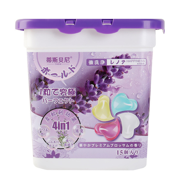 Japanese laundry capsules strongly flavoured