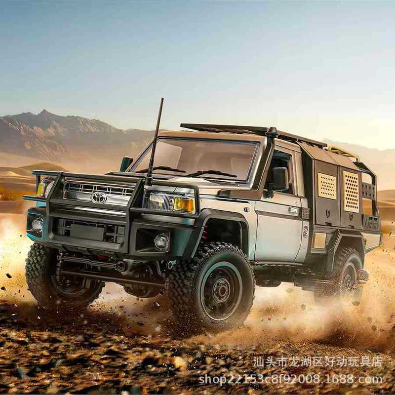 Mangniu MN82S four-wheel drive remote control off-road vehicle 1:12 Toyota Land Cruiser pickup LC79 climbing model toy boy Mangniu MN82S four-wheel drive remote control off-road vehicle 1:12 Toyota Land Cruiser pickup LC79 climbing model toy boy