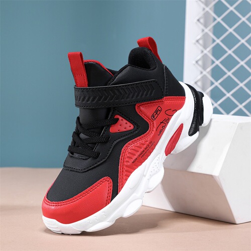 Boys' Basketball Shoes Autumn Children's Lightweight Waterproof Anti-Slip Durable Student Sports Shoes Trendy