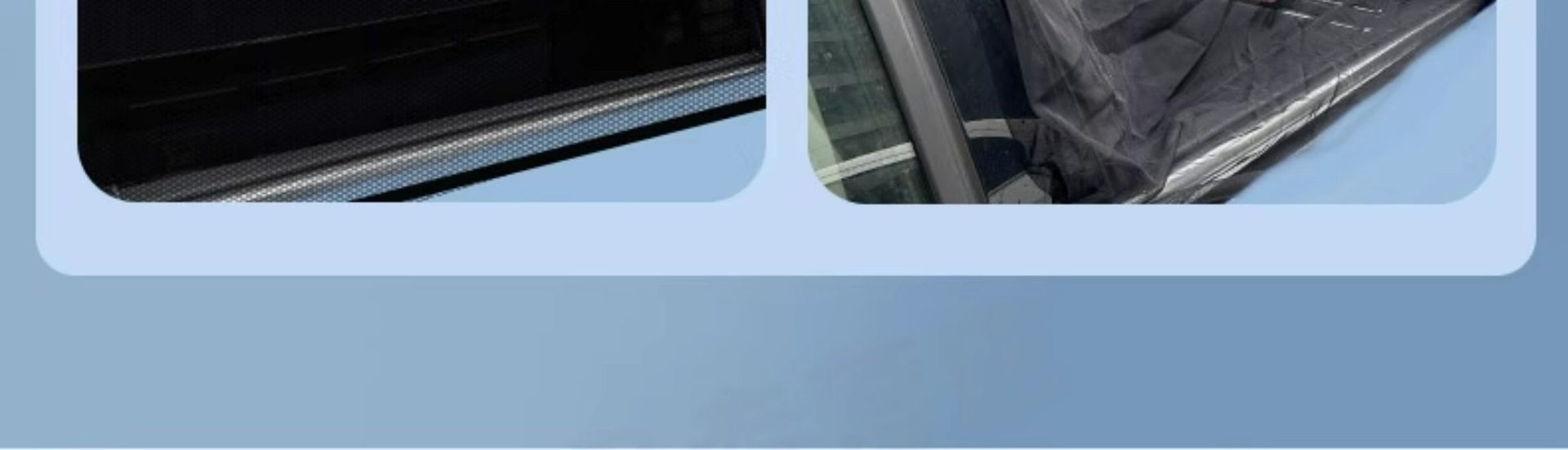 Car Window Mosquito Net, Car Mosquito Screen, Sunshade Curtain, Sun Protection Car Window Screen, Privacy and Insect-Proof