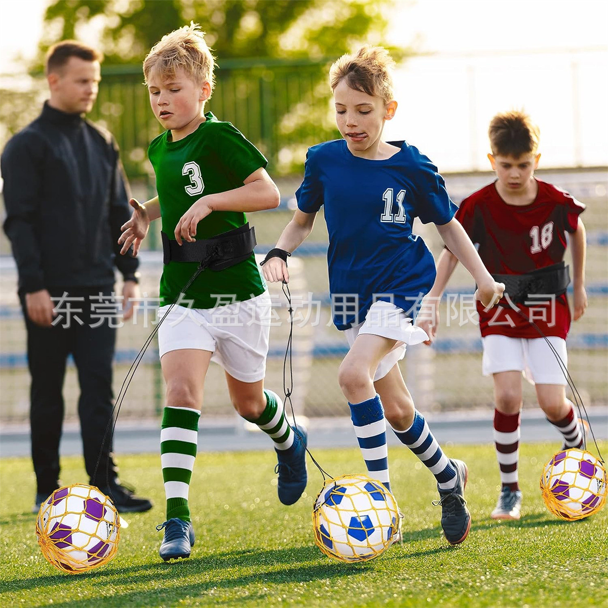 Football handball artifact with net pocket handball artifact football pocket student football training equipment ball sense trainer