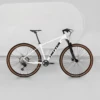 White mountain bike carbon fibre