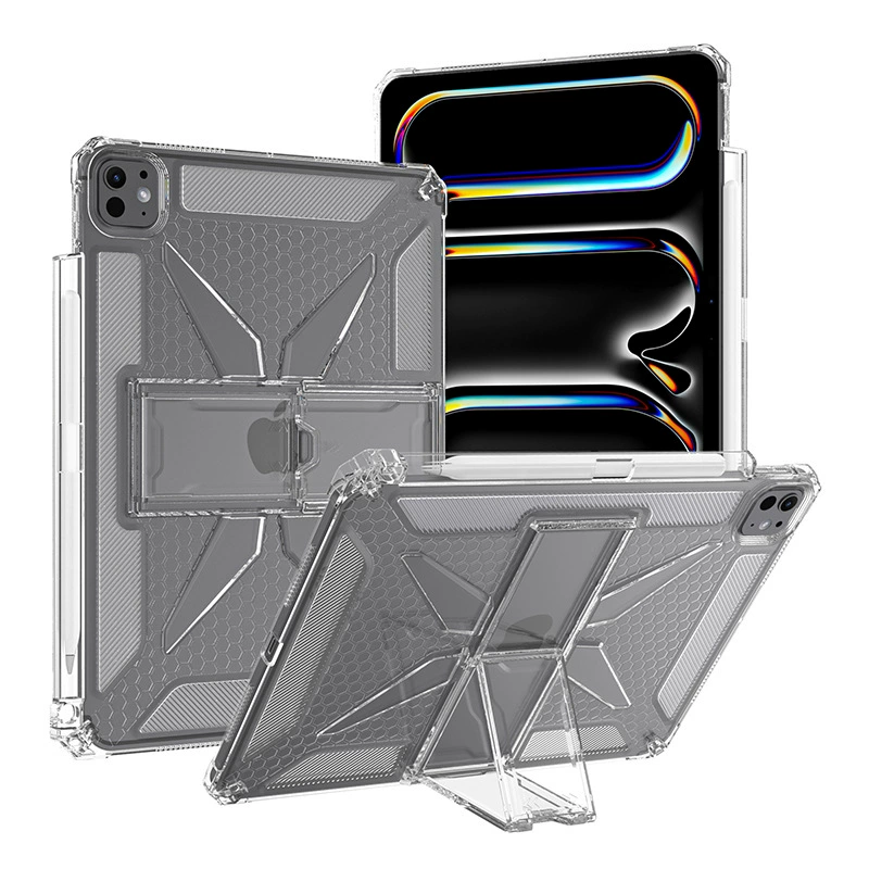 Чехол для iPad, прозрачный против падения, поддерживает несколько моделей (Mini/Air/Pro 7,9–13")