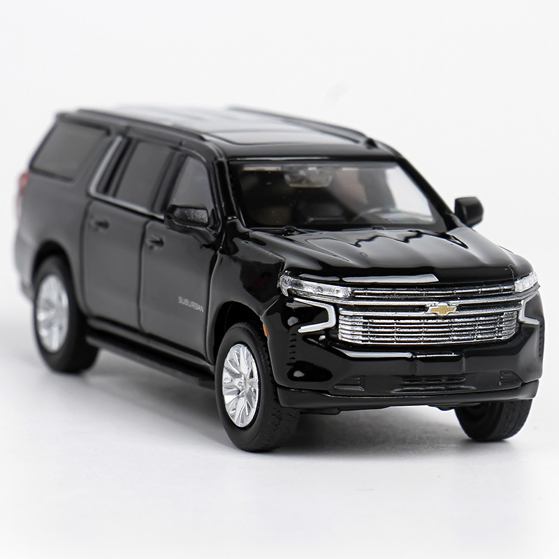 [박스] MAISIDI 1:64 CHEVROLET SAAB 오프로드 차량 합금 벨트 예비 타이어 자동차 모델 시뮬레이션 자동차 모델