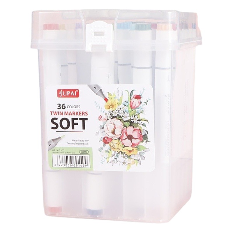 Marcador transfronterizo 80 traje de color pintura de doble cabeza marcador de color pincel de pintura a base de agua recomendar pluma de graffiti de arte