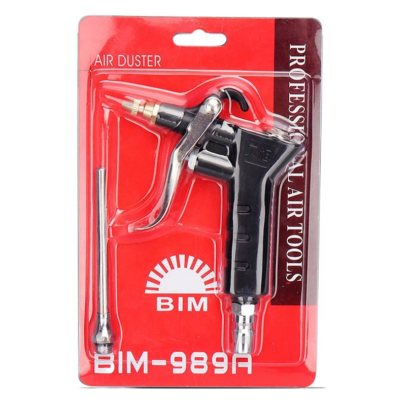 Пневматический пистолет для выдувания металлической пыли 989 пневматический пистолет для выдувания пыли регулируемый размер ветра длинный и короткий рот сменный ударный пистолет