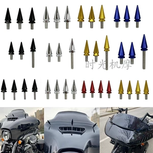 Harley Glider Külək Şüşəsi Zolağı Vidası, Road Double Light CVO Glider Sabit Dekorativ Vidası