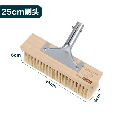 Car cleaning tools: Soft Bristle Car Wash Brush - 25m-iron-rod-25cm-brush-head-6cm-imitation-wool-6-rows-of-encrypted-wool
