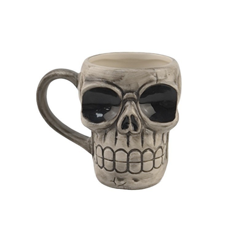Transfronterizos Halloween cerámica taza de café taza de cerveza personalidad atmósfera de terror cerámica americana decoración taza