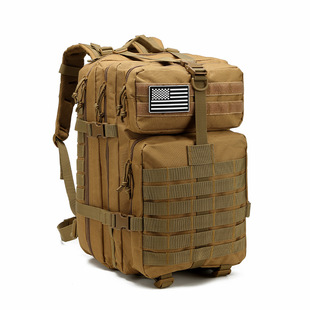 Amazon Tactical 3P Attack Double Backpack Large Capacity Outdoor Sports Mountaineering Cycling Waterproof Storage Backpack
