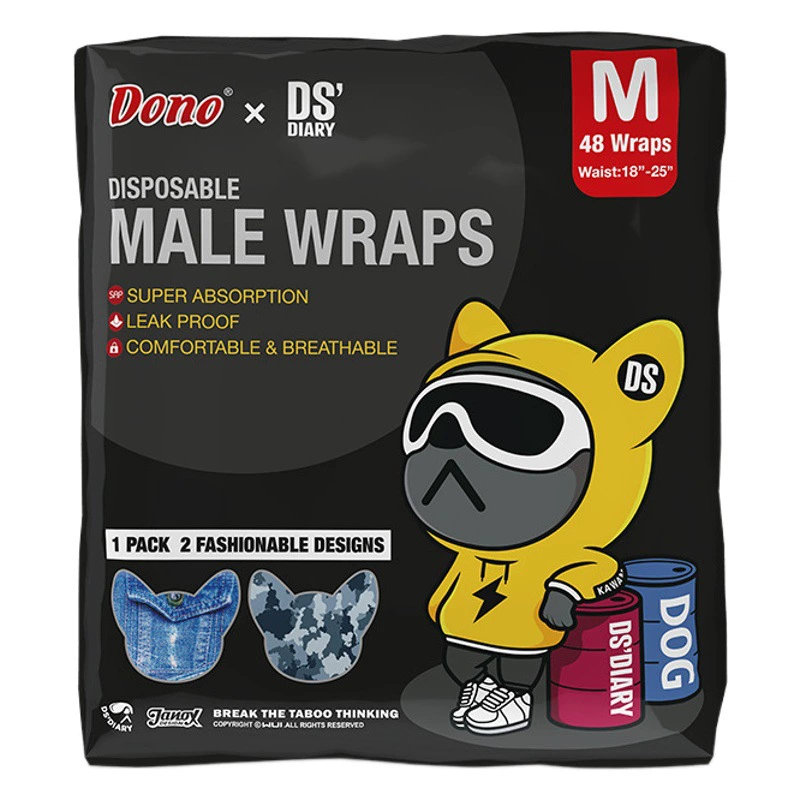 [Разширенная модель DONO] Подгузники для собак мужского пола Тедди Бишон Золотистый ретривер Pet Politeness с подгузниками для собак