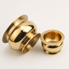 Wholesale brass incense burner decorative large side burner polished incense burner home crafts decorative item