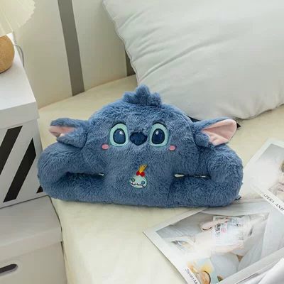 Baby Anti-Collision Head Soft Bag: Elektromobil üçün bamper qoruyucu yastıqlar - stitch-electric-car-pillow
