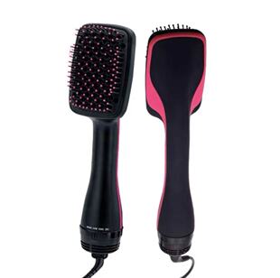 Two-in-One Negative Ion Dry Hair Comb Hairdressing Comb Wet and Dry Dual-Use Straight Hair Comb Household Multifunctional Hair Dryer Comb