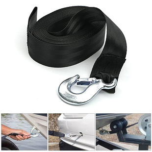 Car tow rope tow belt off-road relief winch manual winch webbing car transportation fault rescue rope belt