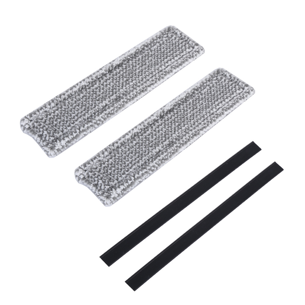 회색 창문 천 2개 + 280mm 스크레이퍼 스트립 2개