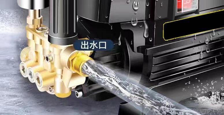 220V powerful car washing pump, high-power fully automatic portable cleaning machine, high-pressure car washer, household electric water gun