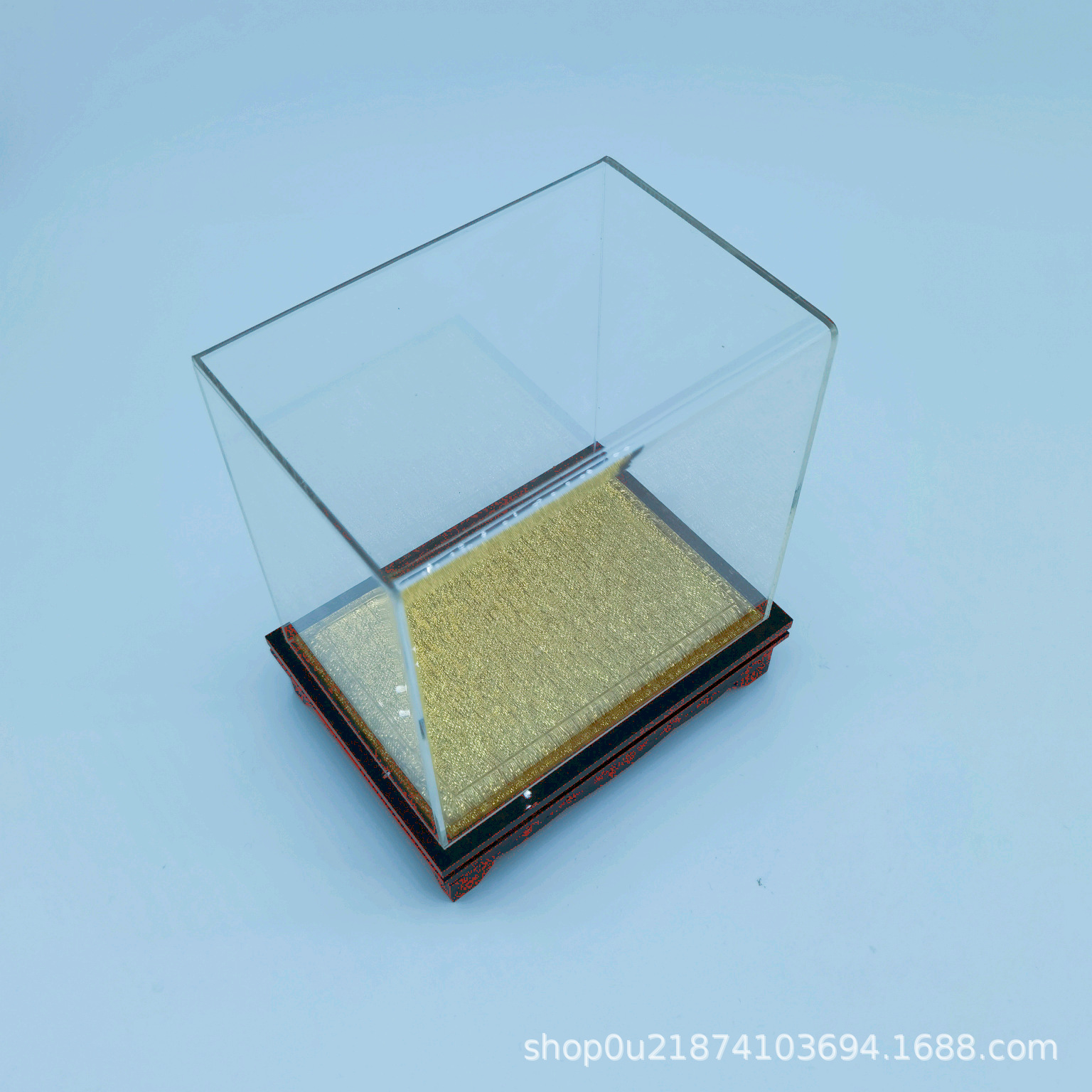 2022新款透明亚克力盒子收纳展示架饰品防尘罩展示盒厂家批发加工
