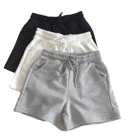 Casual Small Casual Shorts for Women Summer New Gray Versatile Outer Wear Running Sports Shorts Women's Hot Pants Trendy