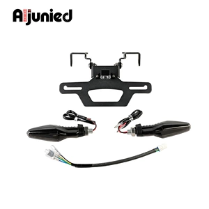 Suitable for KTM 1290 Super Duke GT modified motorcycle short tail license plate holder with turn signal lights