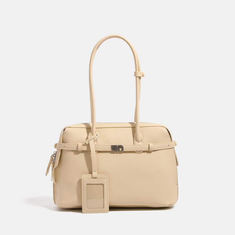 Niche Design Tote Bag Women's 2025 New All-match Portable Briefcase Large Capacity Commuting Shoulder Bag Underarm Bag