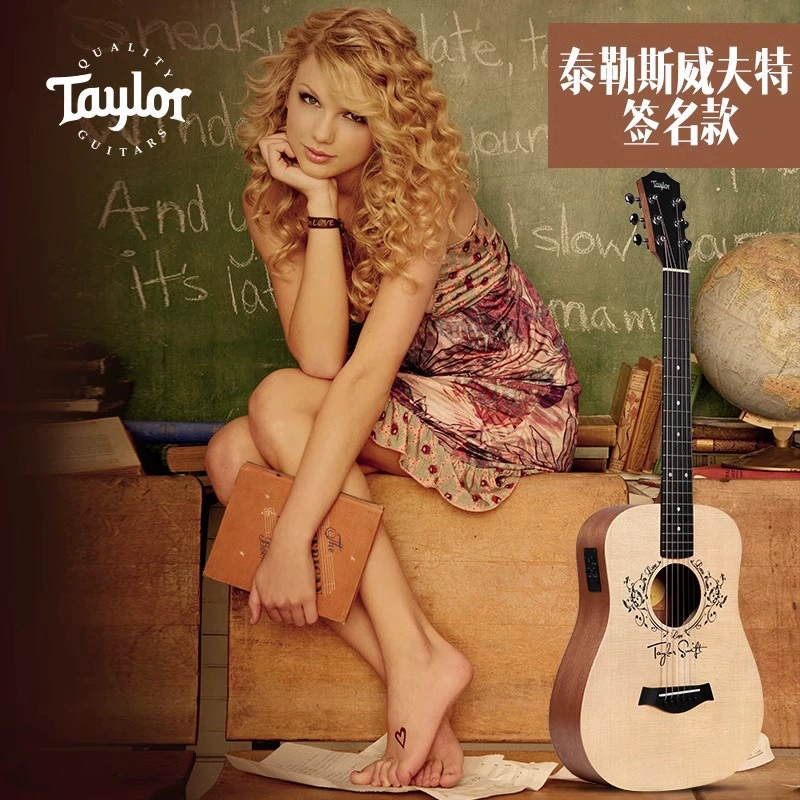 Гитара Taylor 泰勒 GS mini Акациевое дерево KOA Vancouver Девочки народная песня Путешествующая пианино подлинная импортированная 36 дюймов
