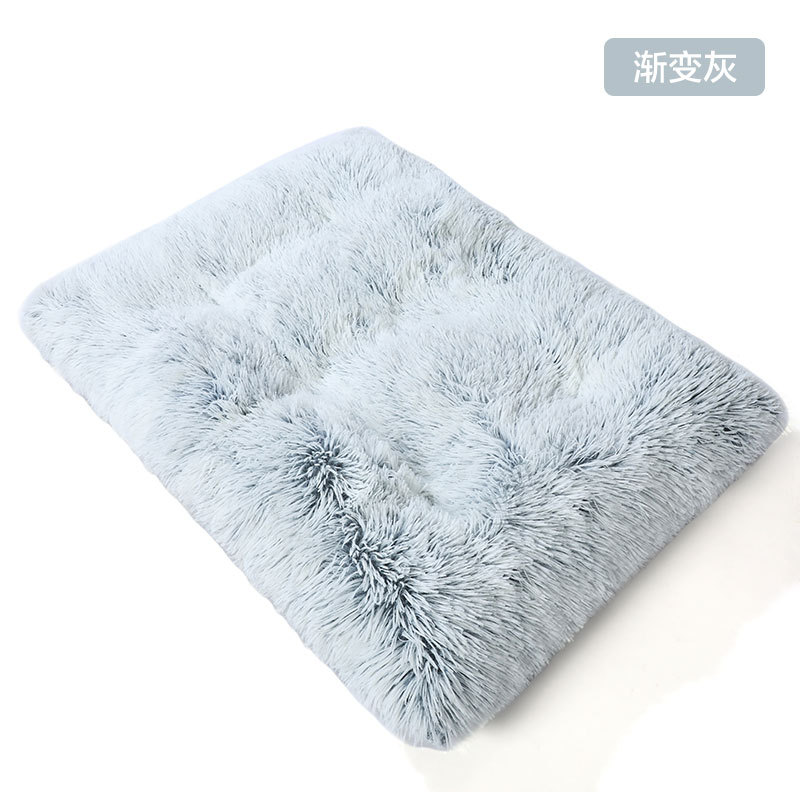 Almohadilla para mascotas Almohadilla para perros de felpa para dormir cálido en invierno Almohadilla para mascotas Cama para perros Cómoda caseta para gatos