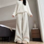 新款春秋显瘦高腰女裤子