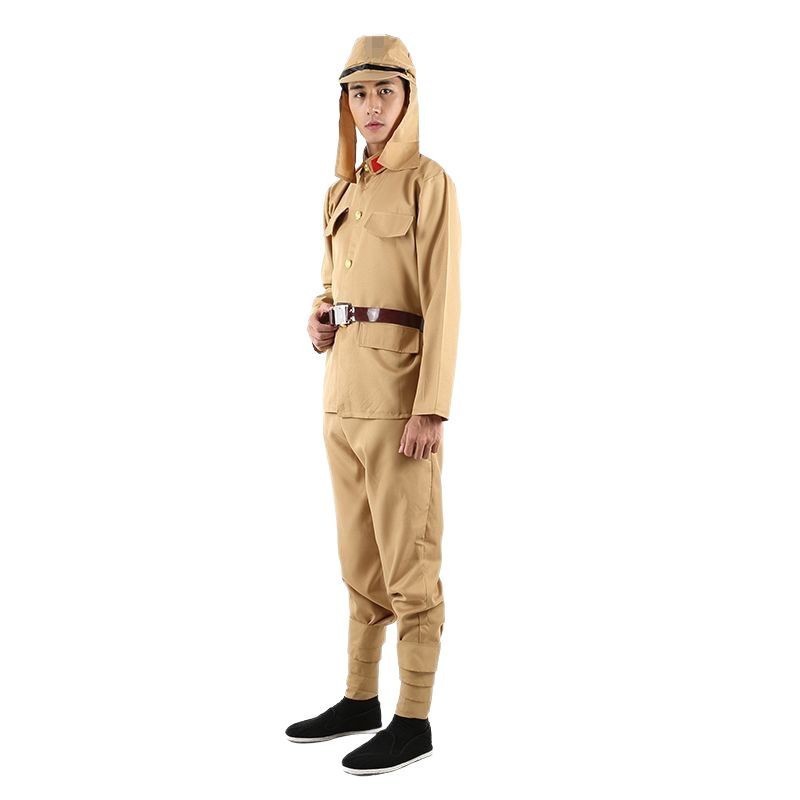 日本兵套装演出服日本军官大佐服装抗战影视日本兵表演服装套装|undefined