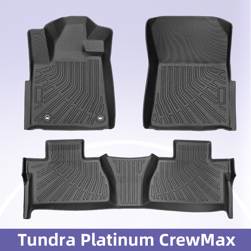Para Tundra Platinum CrewMax 2014 - 2021 3D TPE para todo el tiempo