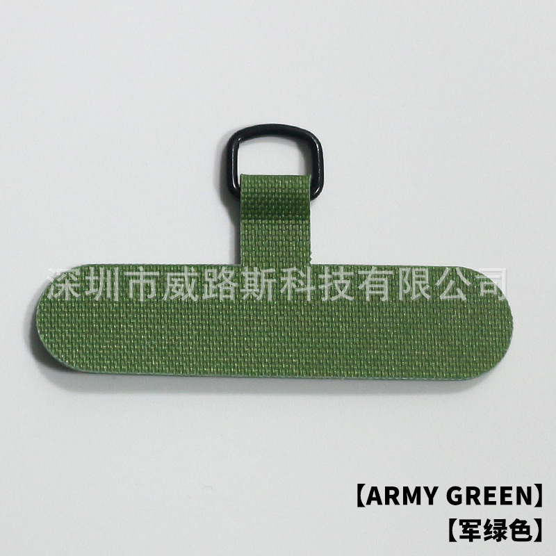 Nuevo teléfono móvil cordón tarjeta cuello colgante tela curada anti-pérdida clip de mensajero de nailon tela Oxford poliéster junta cadena