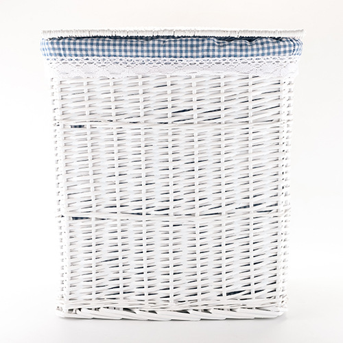 Rattan tejido ropa sucia almacenamiento cesta hogar cesta juguete olla caliente restaurante sucia cesta lavandería cesta