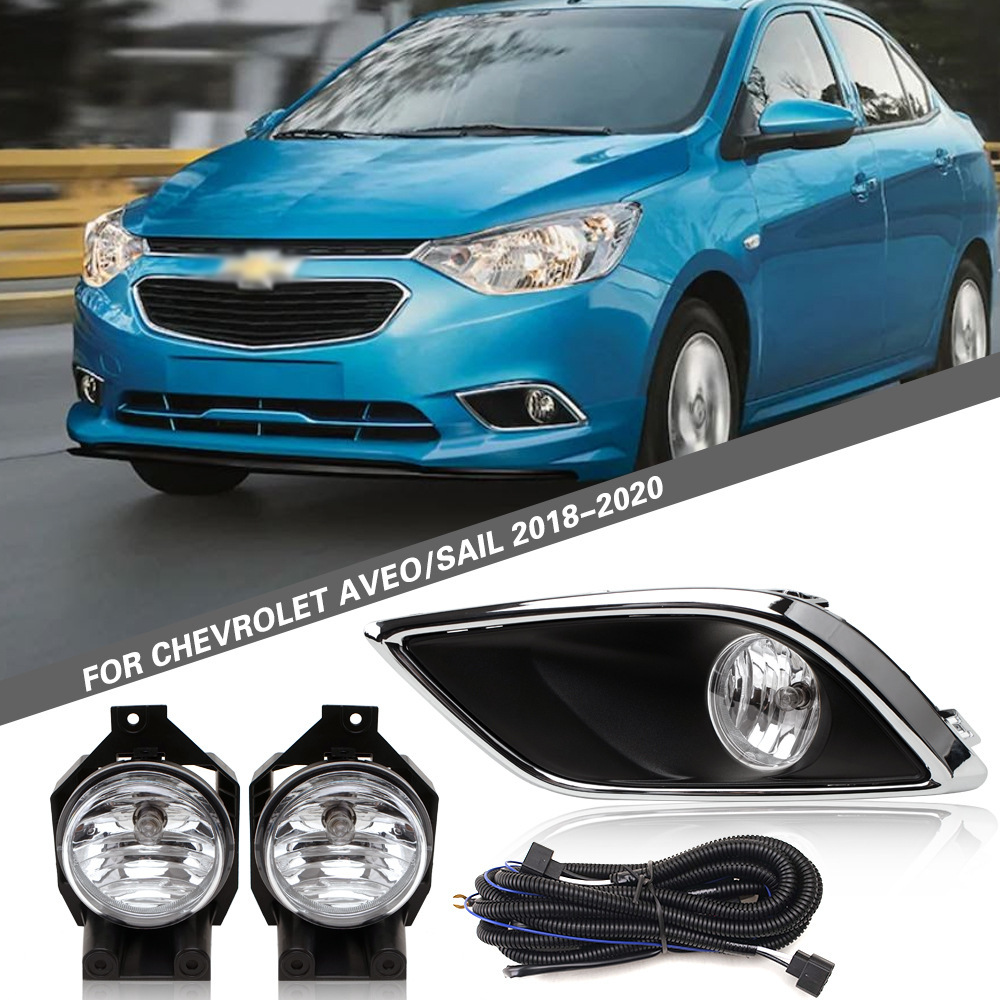 Aplicable a Chevrolet 18 19 20 años modelo CEO conjunto de luz de niebla delantera luz de conducción halógeno conjunto de luz de barra delantera