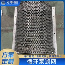1.4529循环泵口滤网江苏石膏排浆泵口过滤网UNS/N08926不锈钢筛网