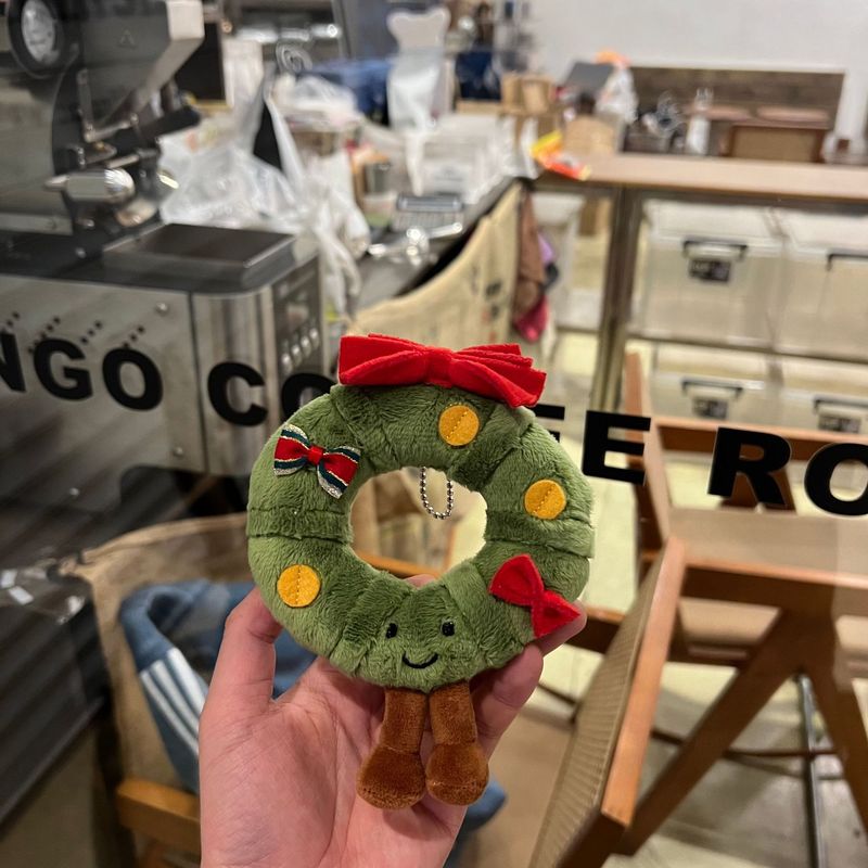 Jellycat野菜果物ネギトウモロコシキノコドングリクリスマス花輪ぬいぐるみぬいぐるみストラッププレゼント|undefined