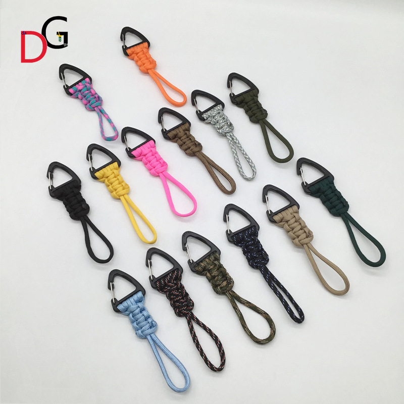 Handmade Triangular Buckle Quick-Hook Key Lanyard Flashlight Anti-Fall Anti-Lost Hand Lanyard Multi-Functional Anti-Fall Rope