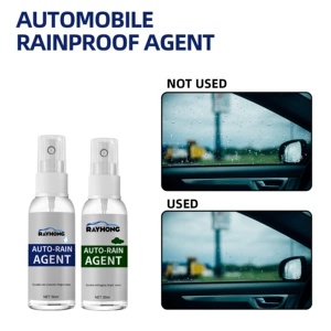 Car Rainproof Agent, Anti-Fog Agent, Car Windshield Cleaning, Rainproof and Anti-Fog Car Paint Glazing, Water-Repellent Coating Agent