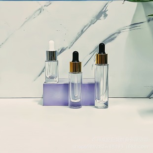 Supply transparent slender 5ml 10ml 20ml essence bottle essential oil dropper bottle