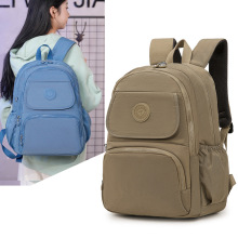 女背包休闲旅行包轻便尼龙牛津布多层双肩包韩版时尚妈妈包通勤包