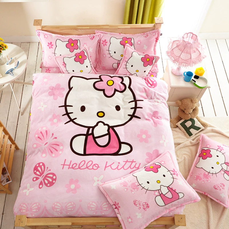 Полу сезон вместительный теплый мультяшный набор, 2023, набор из 4 предметов, оптовая продажа
