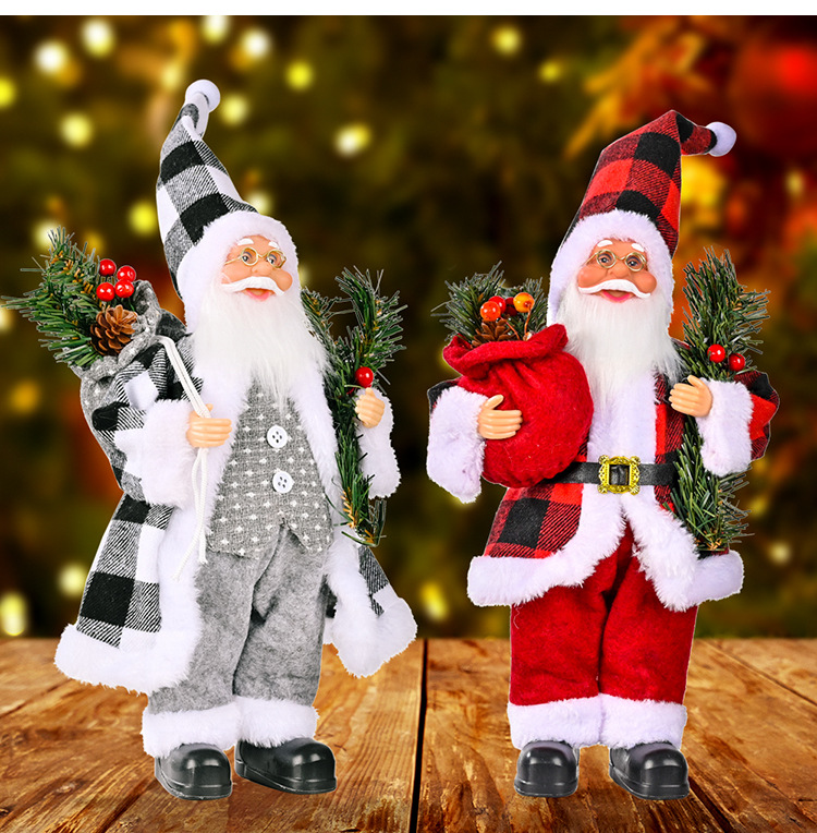 New Christmas Resin Old Man Ornaments Wholesale Nihaojewelry display picture 6