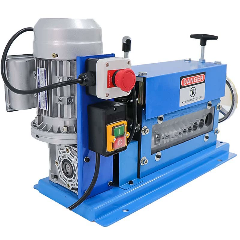 Машина для зачистки электрических проводов 370 Вт многофункциональная пористая подача проволоки для зачистки отработанных проводов и кабелей