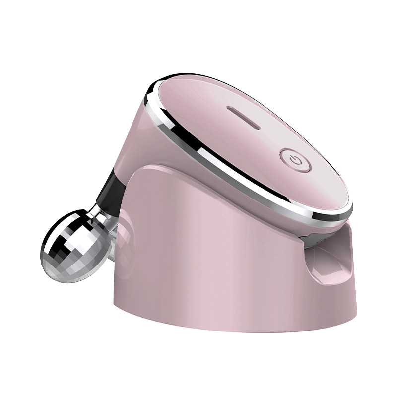 Dispositivo de belleza de microcorriente transfronterizo con rodillo para rostro, masajeador facial de microcorriente EMSV.
