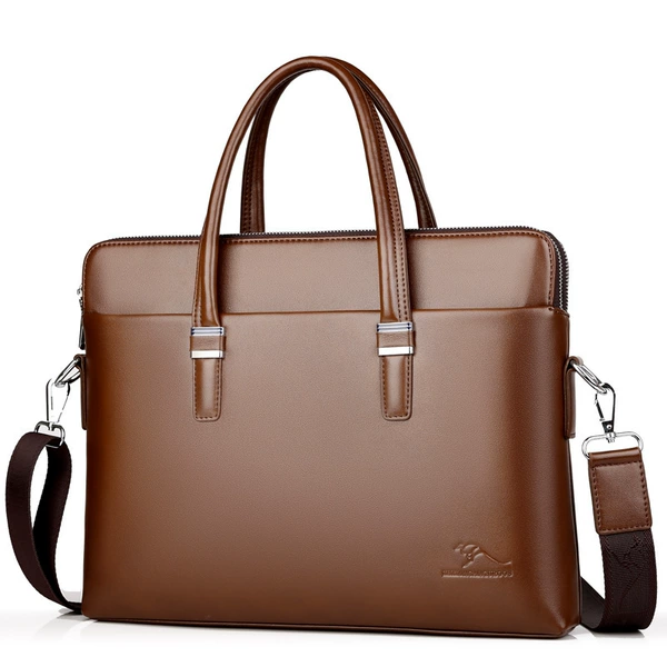 912-Brown horizontal single bag