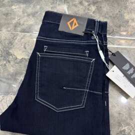 欧货潮牌CD时尚黑色牛仔裤男 潮牌弹力修身跨境货源牛仔裤男CD209