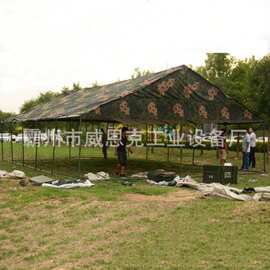 2006-72型餐厅帐篷 大型连排野营野外生存炊事帐蓬移动厨房食堂